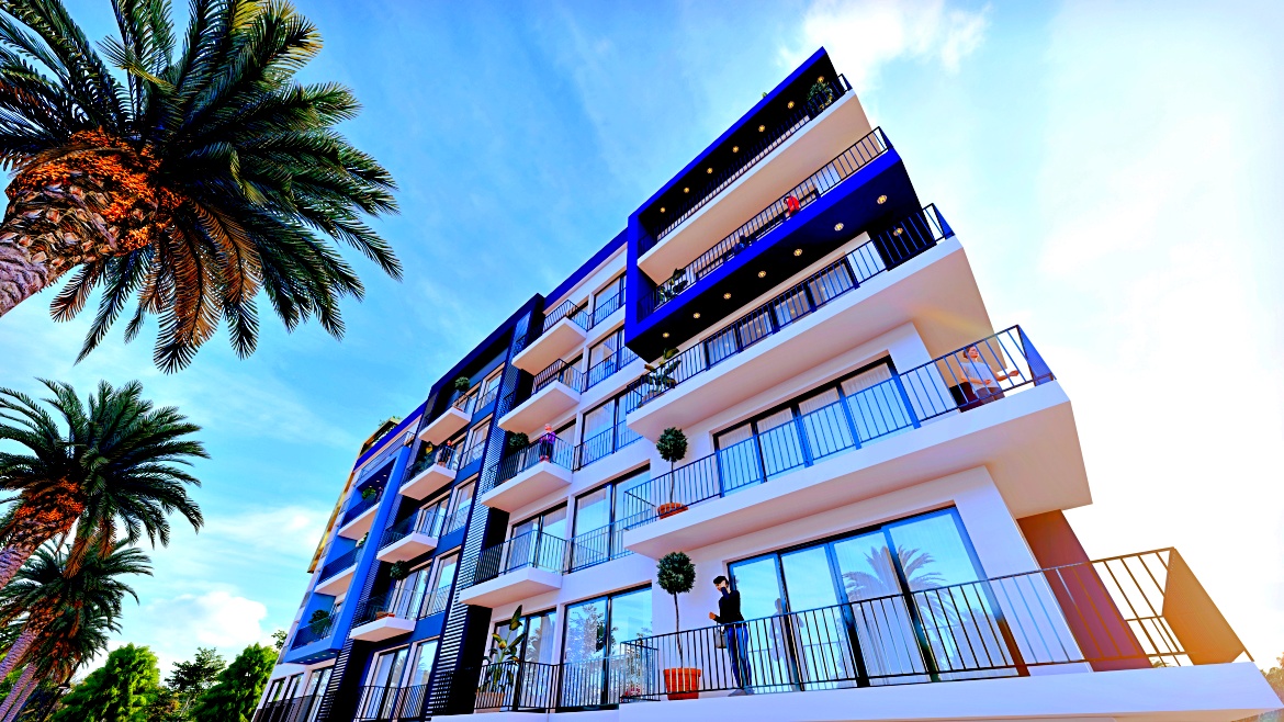 One  and two bedroom apartments on the sea are a great investment!