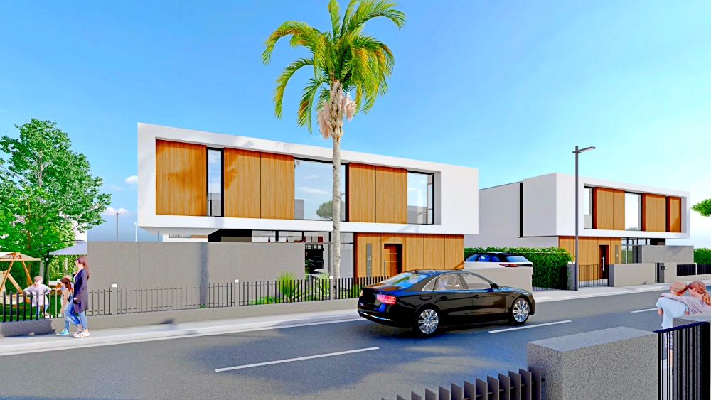 Popular design villas will be built in the suburb of Famagusta, Tuzla 