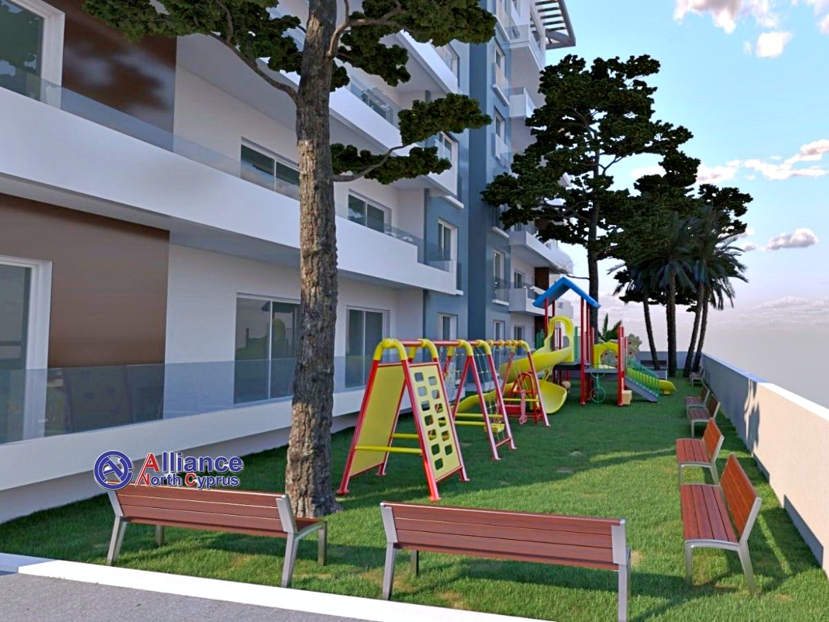 Residence complex with apartments of different layouts in the heart of Iskele