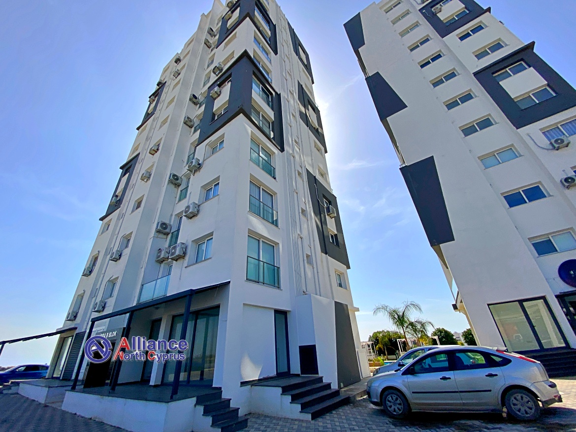 Apartments with one  bedroom in Iskele, developed infrastructure