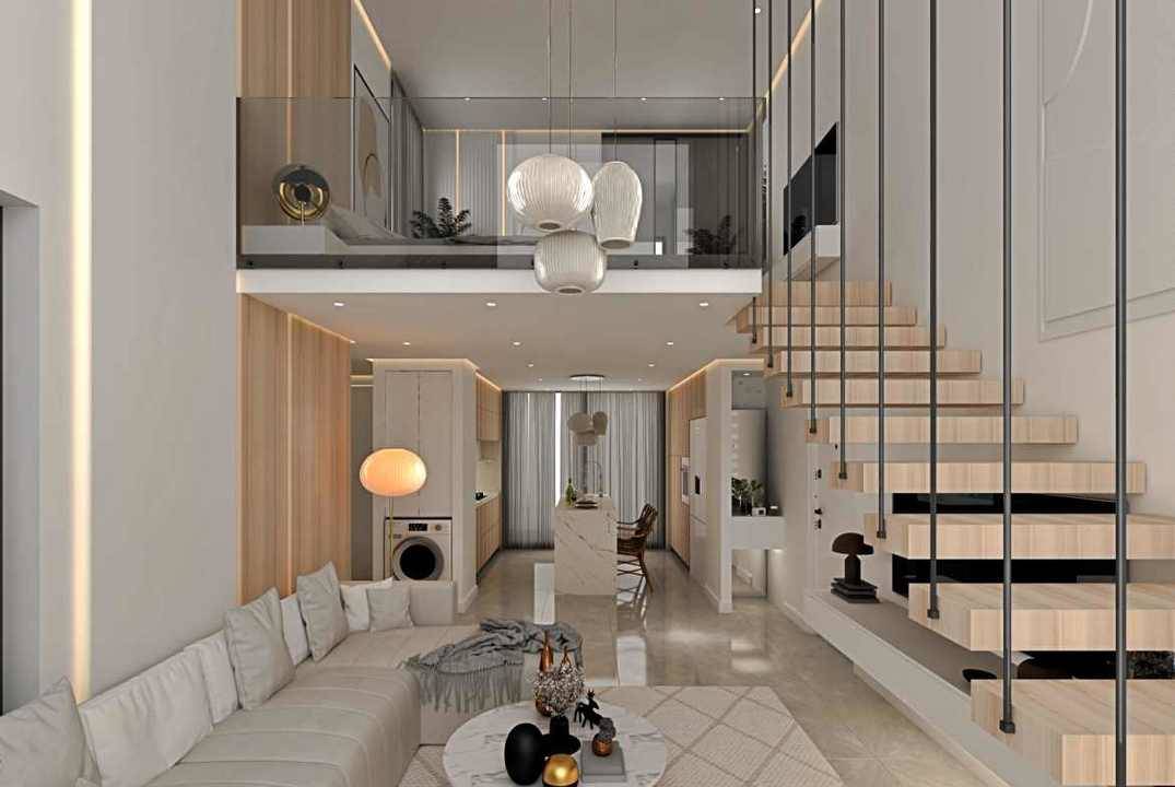 Stylish and modern apartments 1+1, 2+1 in a new complex in Yeni-Bogazici