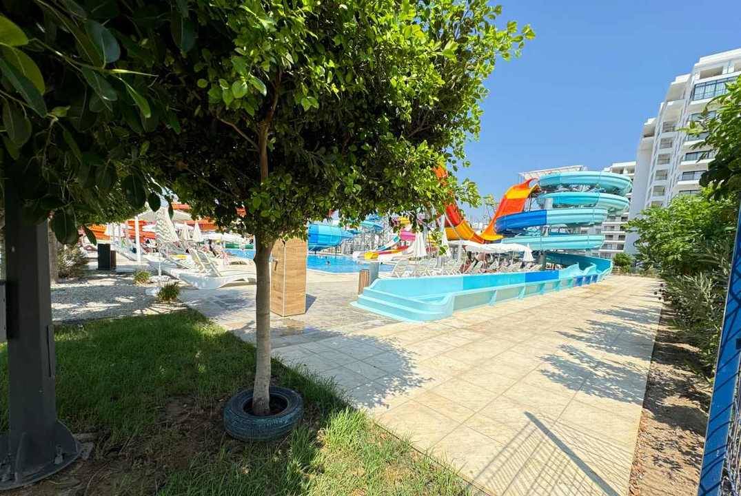 Apartment on the beach with largest aqua park in the area 