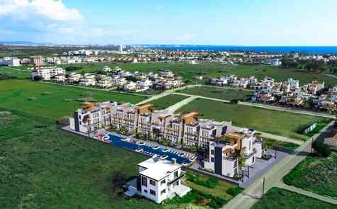 Gardens Park is a unique residential complex located in the picturesque town of Iskele in Northern Cyprus