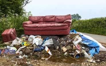 Municipalities fine vehicle owners for dumping rubbish